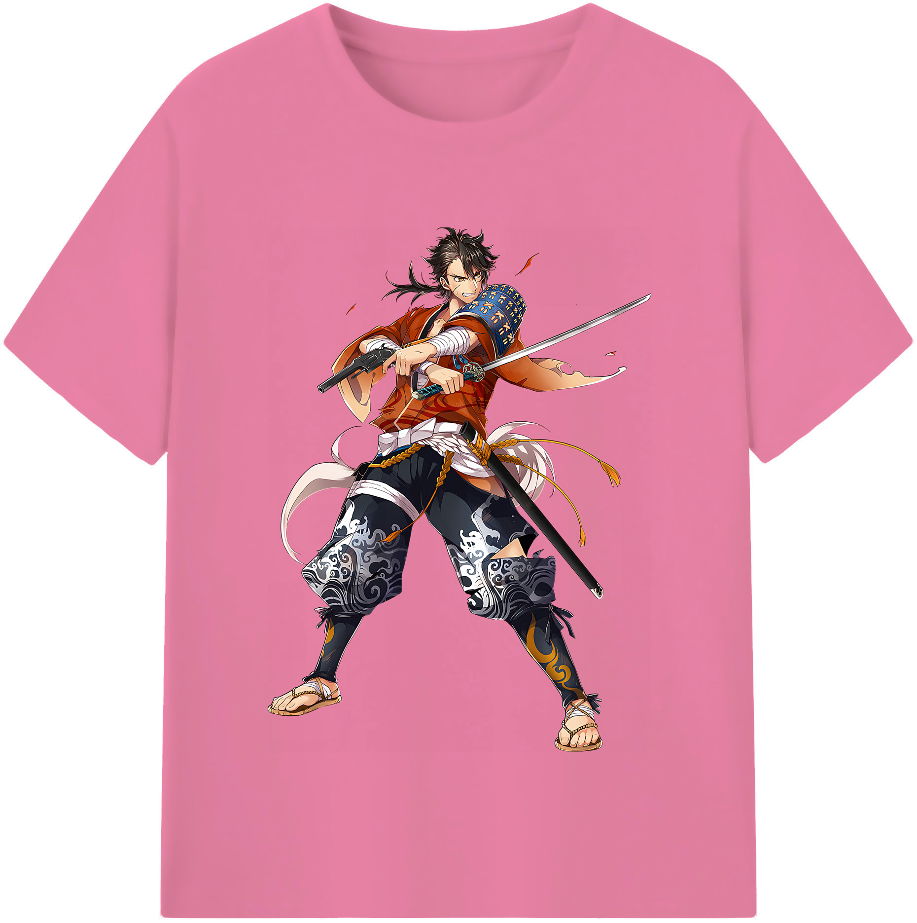 （画像用） 刀剣乱舞 Touken Ranbu 綿100％半袖Tシャツ（フロントプリント）
